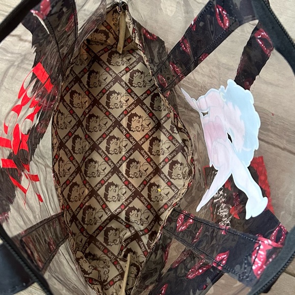 Betty Boop clear tote - Picture 4 of 6